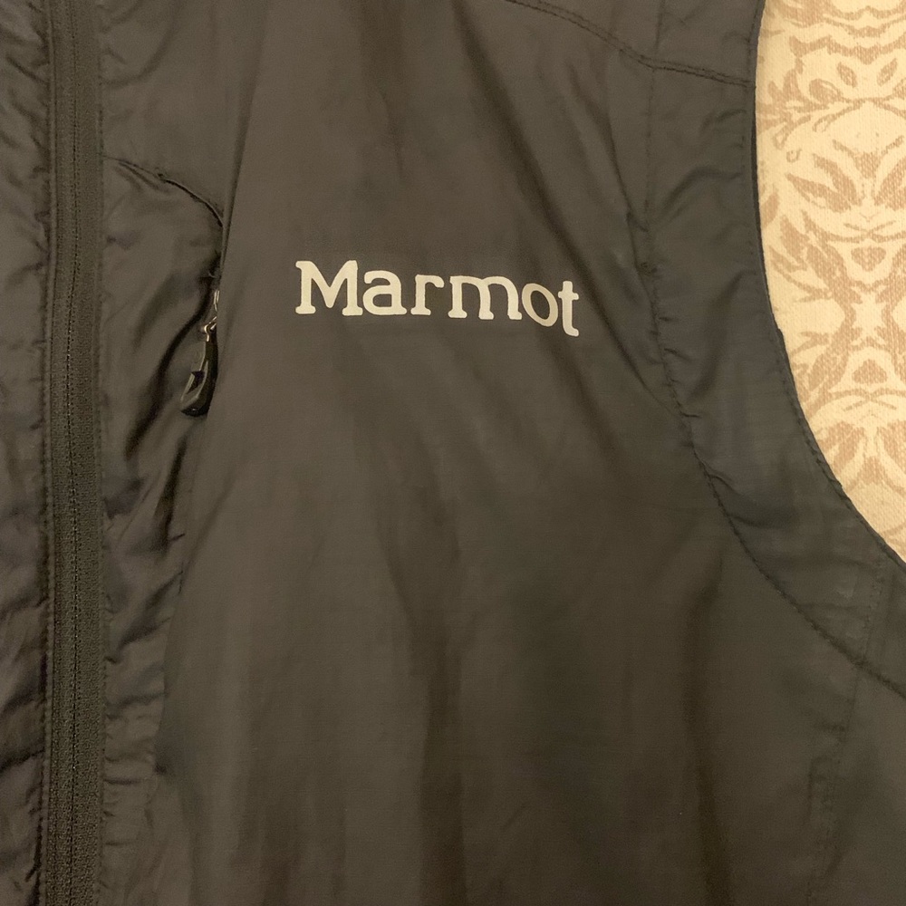 Marmot Black Light Soft Shell Lined Vest - Picture 4 of 5